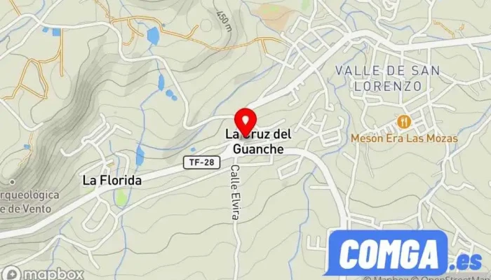 mapa de Cerrajerías Hernán Cerrajero en Cruz Del Guanche ( La )