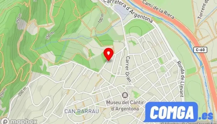 mapa de Cerrajerías Korma Cerrajero en Argentona