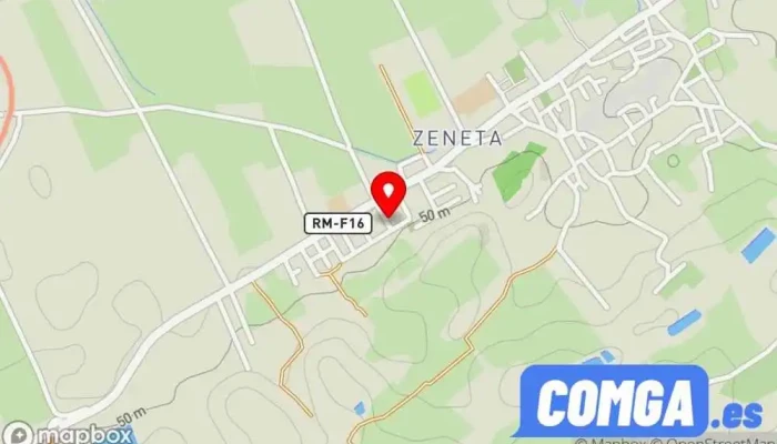mapa de Cerramientos Metálicos Porras Cerrajero en Zeneta
