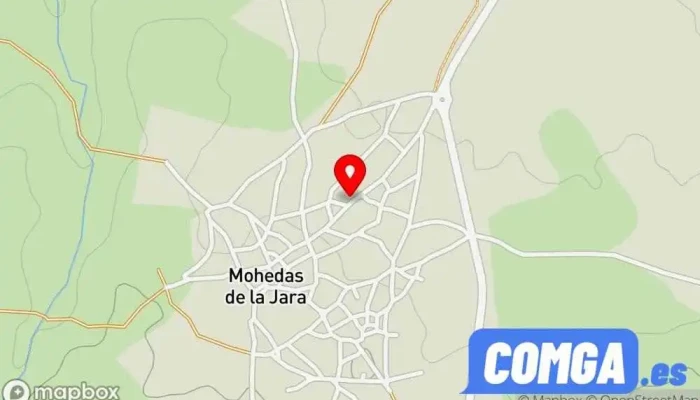 mapa de Cerramientos y Cerrajería Los Gemelos SL Cerrajero en Mohedas de la Jara