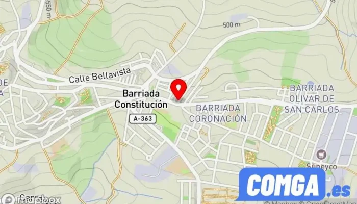 mapa de Cerraolvera S.L. Cerrajero en Olvera