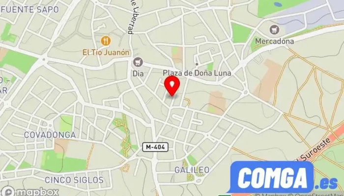 mapa de Cerreajeria Díaz Cerrajero en Navalcarnero