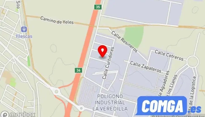 mapa de CIDAMO Cerrajero en Illescas
