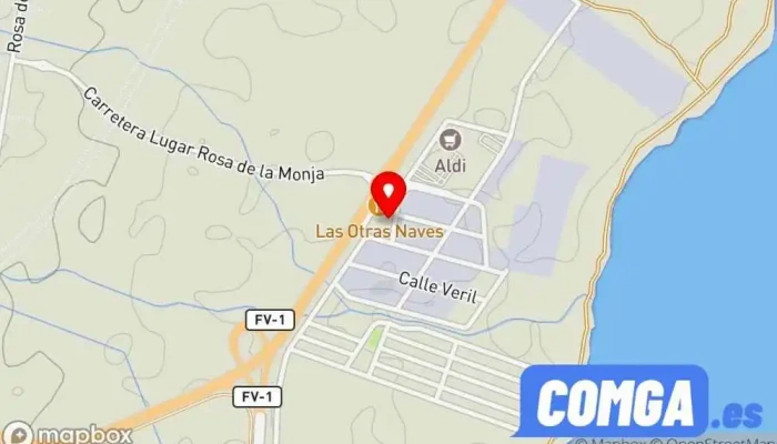mapa de Cierres Metálicos Canarias Cerrajero en Puerto del Rosario