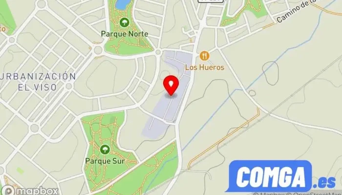 mapa de Complufer Cerrajero en Villalbilla