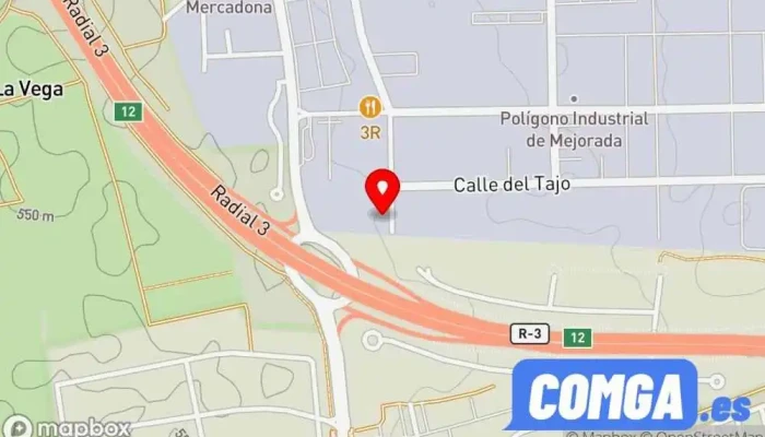 mapa de Digitesa Cerrajero en Mejorada del Campo