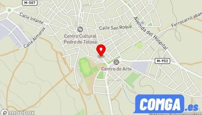 mapa de Diseños de Aguirre Cerrajero, Herrero en Villa del Prado