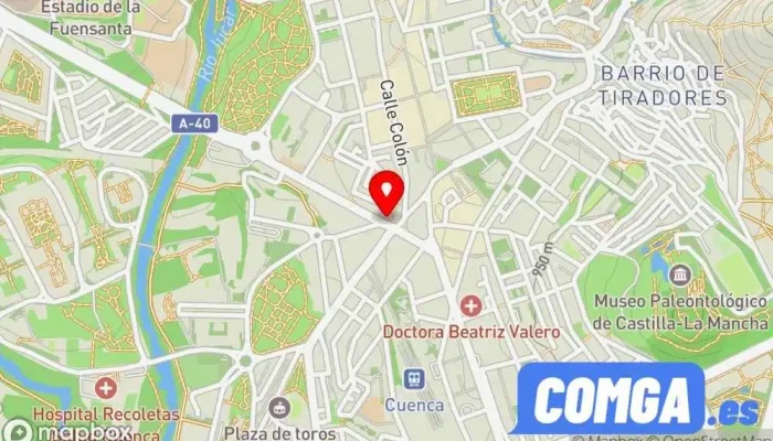 mapa de Don Llaves Cerrajero en Cuenca