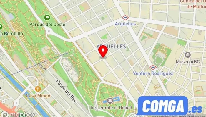 mapa de DOORLOCK - Instalación de Cerrojos de Seguridad Cerrajero, Ferretería en Madrid