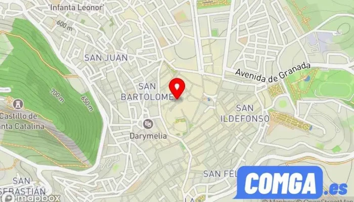 mapa de Duplicado De Llaves 
