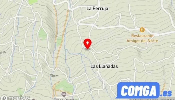 mapa de El Viñatigo Cerrajero en Ferruja ( La )