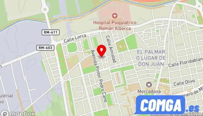 mapa de Emilio Cerraj Murcia Baratos  en Murcia