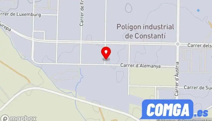 mapa de Emilio Durán Gutierrez Cerrajero en Constantí