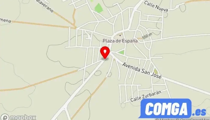 mapa de Eusebio Fernández E Hijos S L Cerrajero en Gerindote