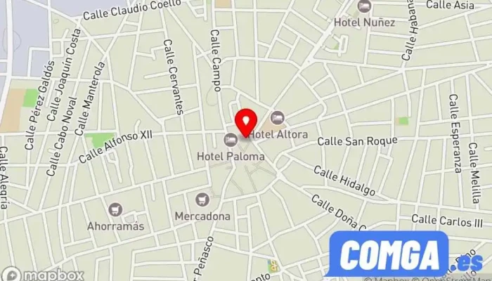 mapa de EYV Cerrajero Tomelloso 24h Cerrajero en Tomelloso