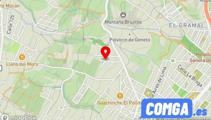 mapa de Federico Molina Taller de Cerrajería Cerrajero en Santa Cruz de Tenerife
