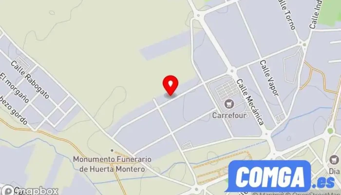 mapa de Fernando Cortes Cerrajeria Cerrajero en Almendralejo