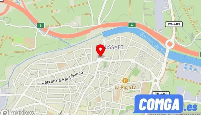 mapa de Fernando Lima Sánchez Cerrajero en Torrent