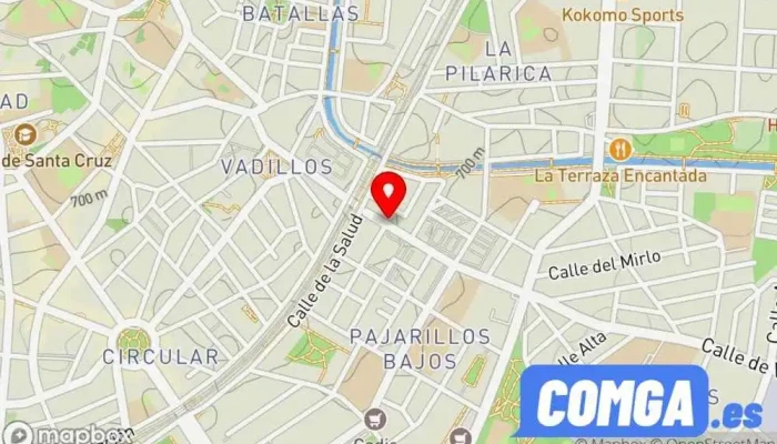 mapa de Ferretería / cerrajería Roberto Serrano Olmedo Ferretería en Valladolid
