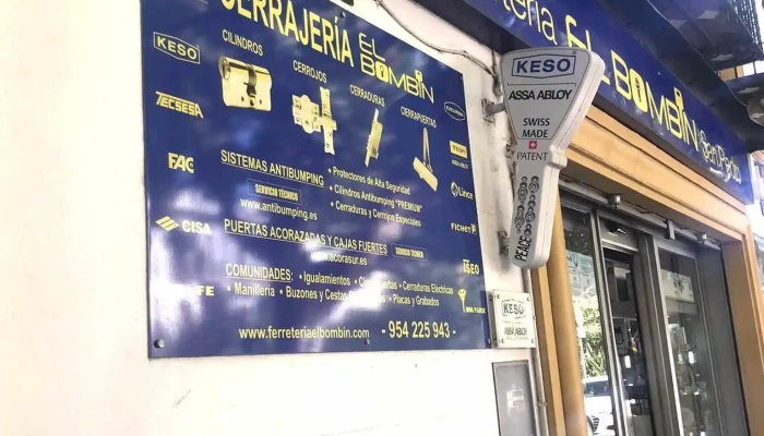 Ferretería El Bombín San Pedro Especialistas En Cerrajería Exterior - Sevilla