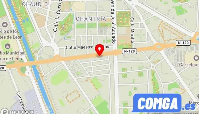 mapa de Ferretería la Llave Ferretería, Tienda de electricidad, Centro de jardinería, Tienda de bricolaje, Proveedor de mangueras, Servicio de duplicación de llaves, Cerrajero, Proveedor de buzones de correo, Tienda de cajas fuertes, Tienda de herramientas en León