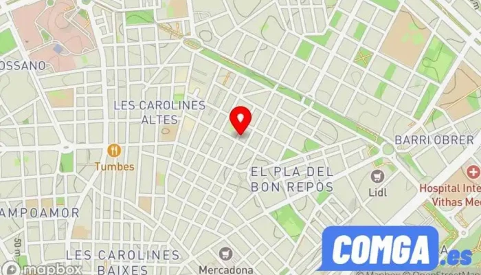mapa de Ferretería SORIA cerrajería en alicante Cerrajero, Tienda de alarmas antirrobo, Ferretería, Servicio de duplicación de llaves, Proveedor de buzones de correo, Tienda de cajas fuertes, Proveedor de sistemas de seguridad en Alicante