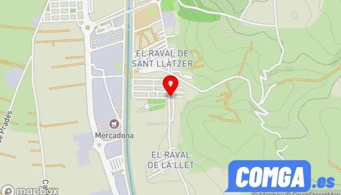 mapa de Ferros Coll Delalba S L Cerrajero en Tortosa
