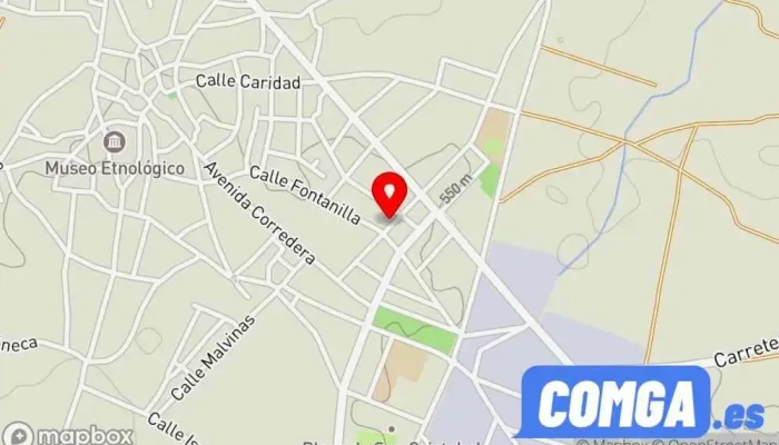 mapa de Ferros Viana Cerrajero en Hinojosa del Duque