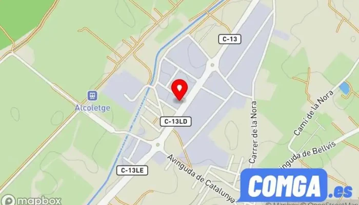mapa de Forja Artistica Cerrajero en Lérida