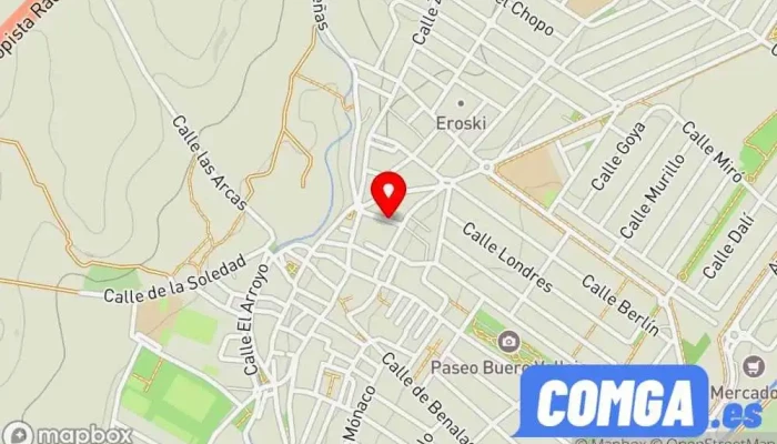 mapa de Forjas Domínguez Cerrajero en Cabanillas del Campo