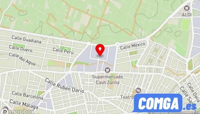 mapa de Francisco Sánchez Velasco Cerrajero en Churriana de la Vega
