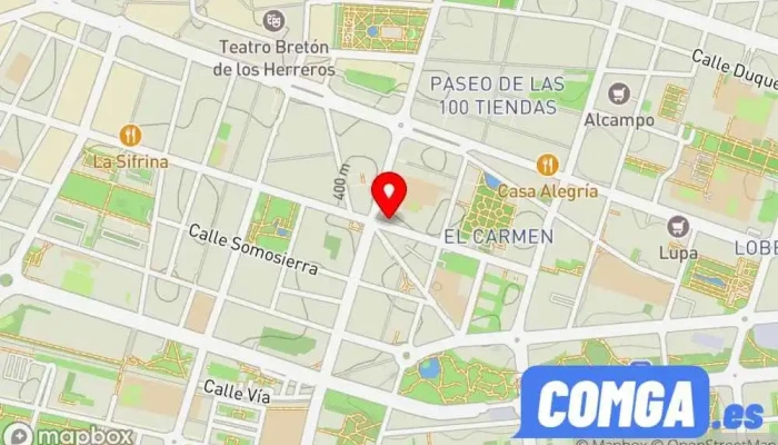 mapa de Freijo - Cerrajeros en Logroño | Avanzando en Seguridad Cerrajero en Logroño
