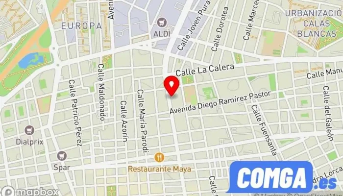 mapa de GoldenKey Cerrajero Torrevieja Cerrajero en Torrevieja