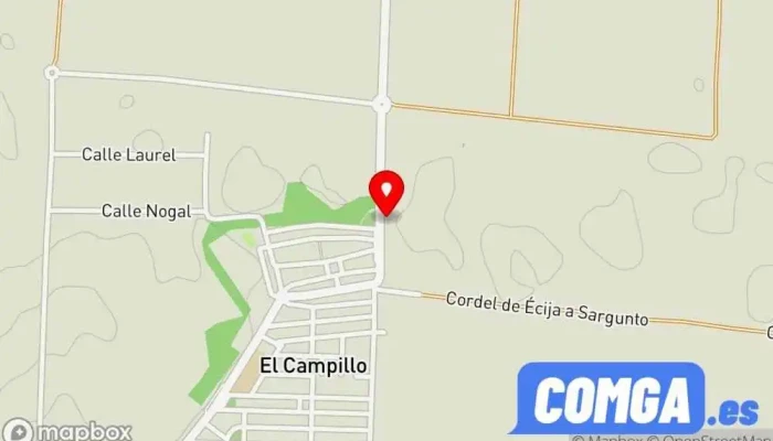mapa de GOMPER cerrajería, hierro y derivado Cerrajero, Carpintería metálica y de aluminio en El Campillo