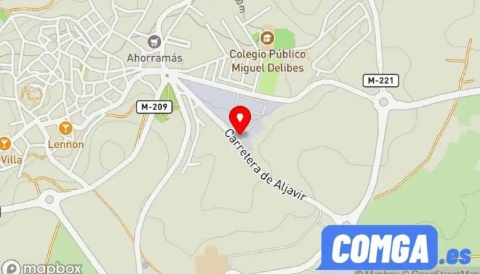mapa de González San José S.L. Cerrajero en Campo Real