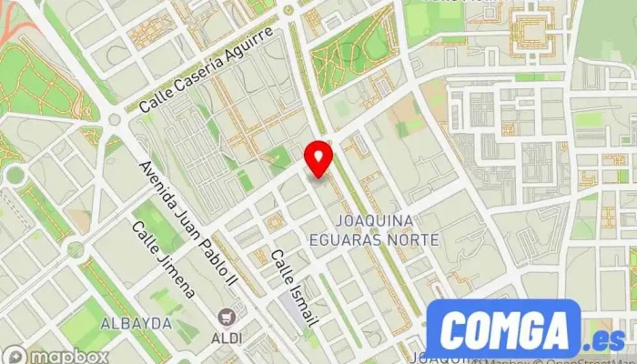 mapa de Granador Cerrajero en Granada