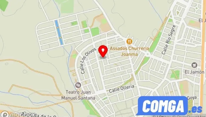 mapa de Grupo Inversiones Urbasur, S.L. Cerrajero, Reformas en Lepe
