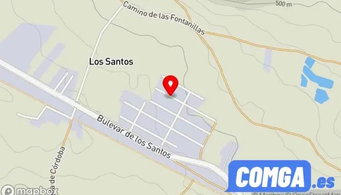 mapa de Hermanos Cantero Arcos Cerrajero en Lucena