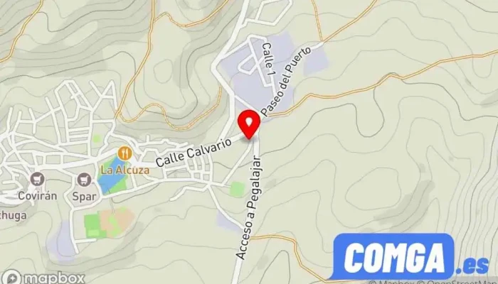 mapa de Hnos. Morillas Cerrajeria Cerrajero en Pegalajar