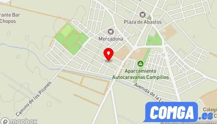 mapa de IGNACIO RODRIGUEZ Cerrajero en Campillos