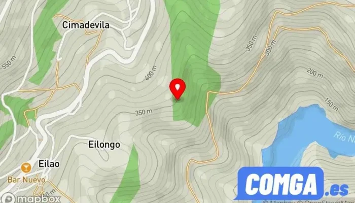mapa de Illano  en Illano