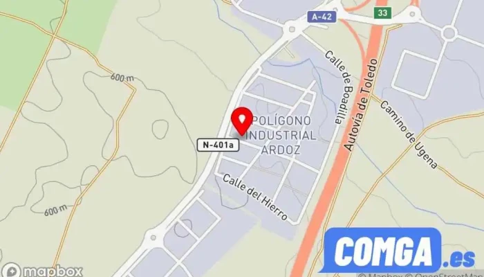 mapa de Industrias Javicar S.L. Cerrajero en Illescas