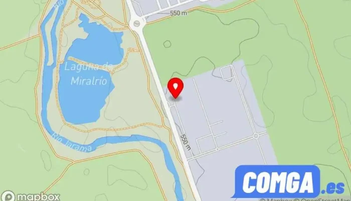 mapa de Industrias Metálicas Alamillos Sa Cerrajero en Velilla de San Antonio
