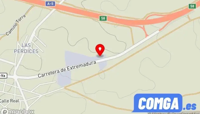mapa de Isidro Fernández Cárdenas S.L Cerrajero en Santa Cruz del Retamar