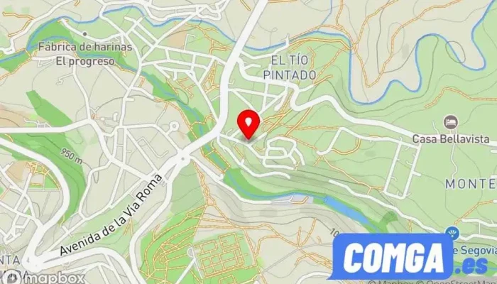mapa de Jesús Fuentes Cerrajero Cerrajero en Segovia