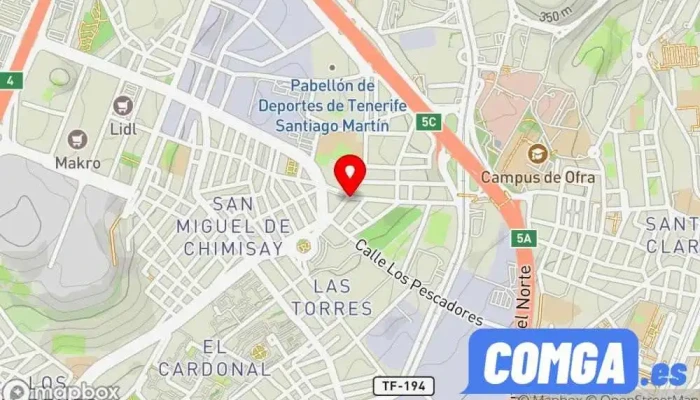 mapa de JMD Cerrajeros 24h, Cerrajería Hogar y Automóvil Tenerife Cerrajero, Taller de automóviles, Proveedor de puertas, Proveedor de puertas para garaje, Servicio de duplicación de llaves, Tienda de cajas fuertes, Proveedor de sistemas de seguridad en La Laguna