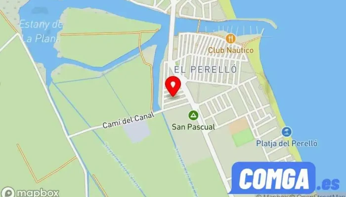 mapa de J.m.domingo S.l. Cerrajero en El Perelló