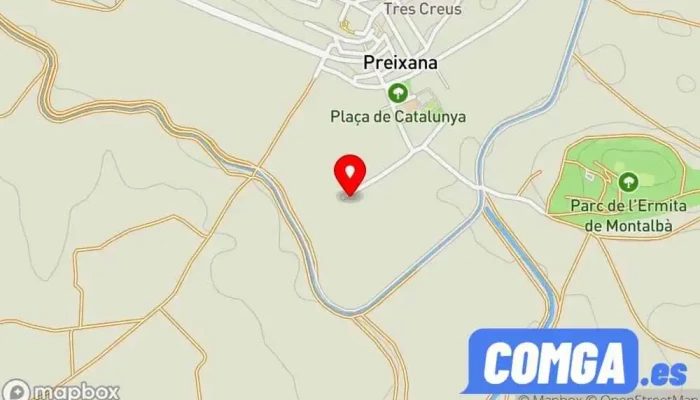 mapa de Jordi Serret Valles Cerrajero en Preixana