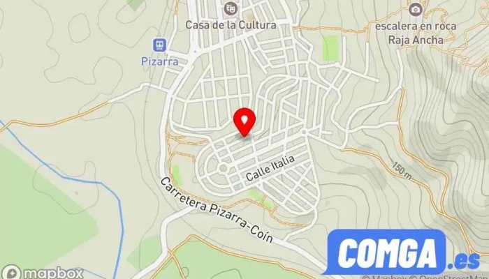 mapa de Juan Carlos puyoles cerrajeros Cerrajero en Pizarra