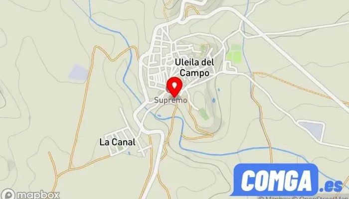 mapa de Juan Pérez Ferre Cerrajero en Uleila del Campo
